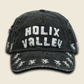 VISIT HOLIX VALLEY DISTRESSED DAD HAT